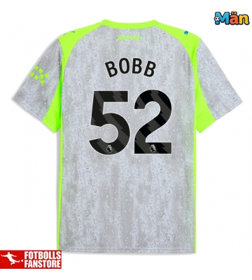 Manchester City Oscar Bobb #52 Tredje Tröja 2025-26 Kortärmad